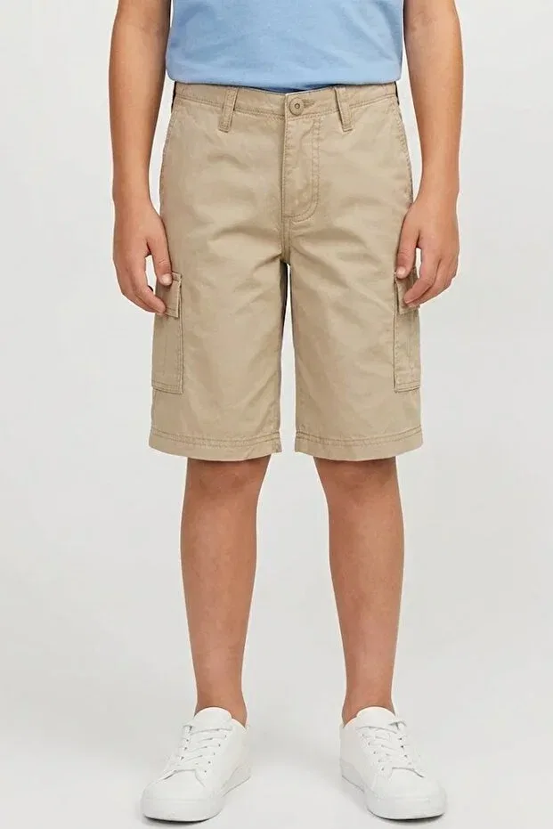 Детские шорты для девочек хлопковые Jack & Jones, Beige