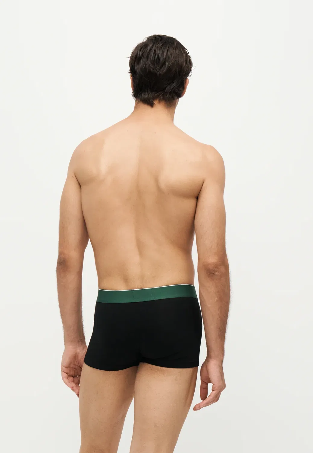 3 шт. - трусы Lacoste, Black — фото 3