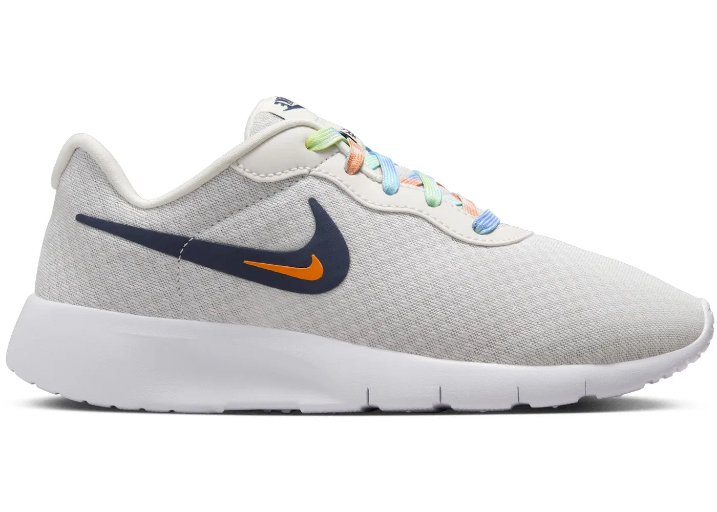 Детские кроссовки с системой EasyOn Nike Tanjun SE, Photon Dust/Phantom/Total Orange/Midnight Navy