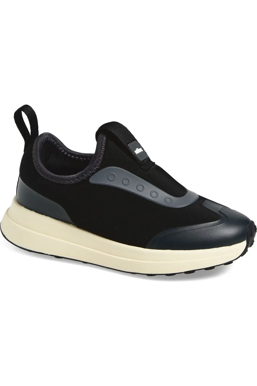 Кроссовки детские с задним язычком Robbie Dash Native Shoes, Lack/Tapioca White/Black