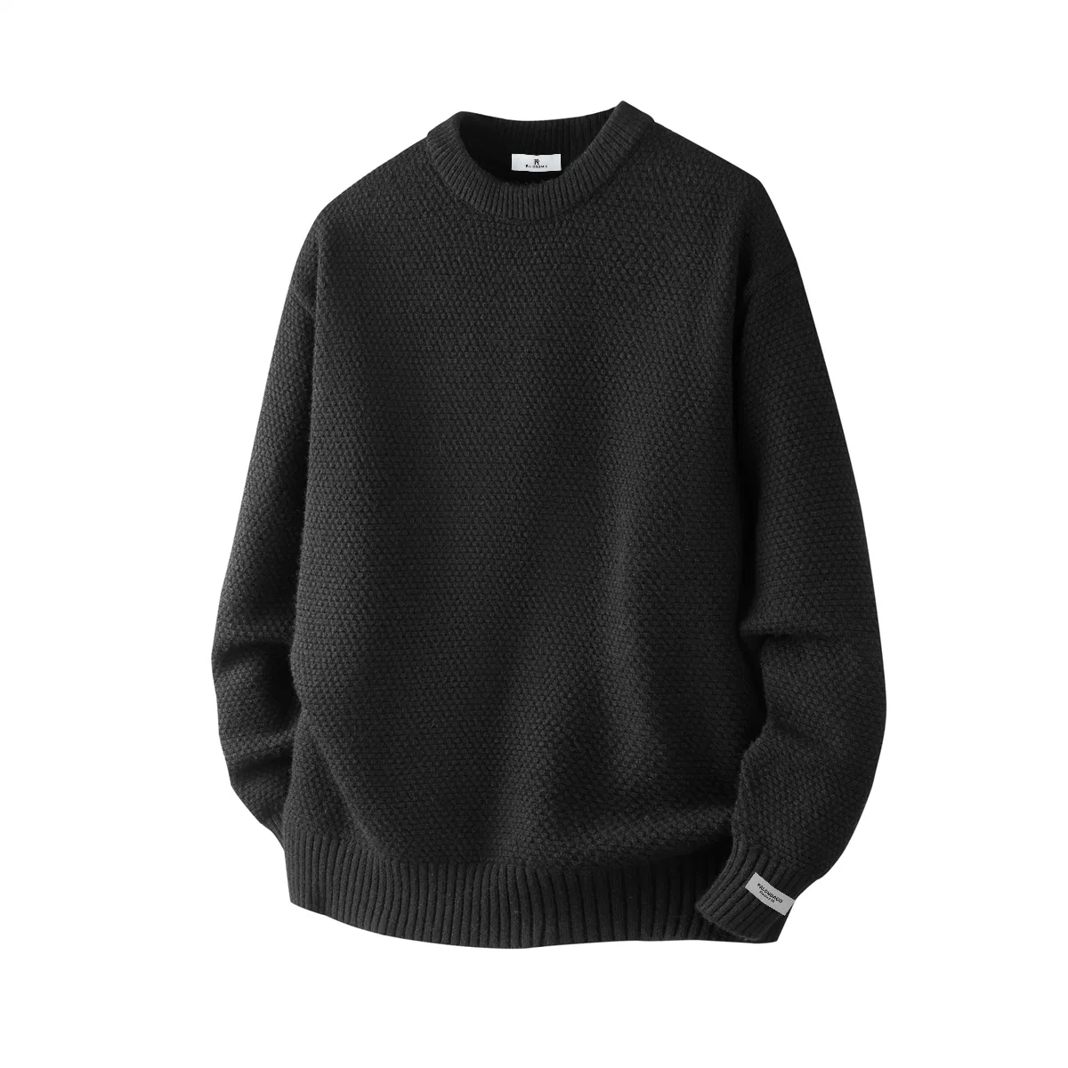 Детский свитер с круглым вырезом Unisex Crew Neck Moderate PAL ONGACO, White — фото 4