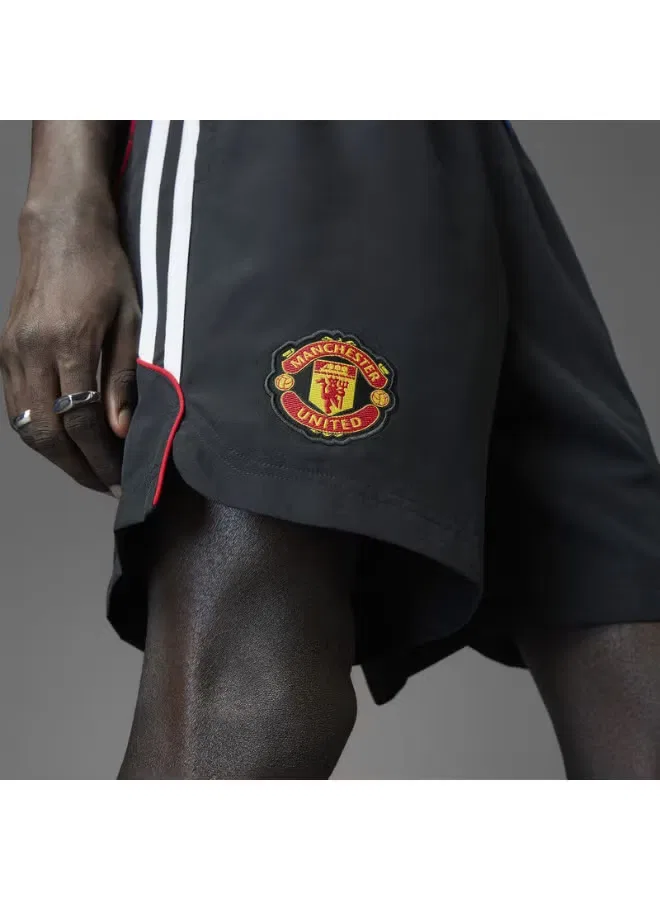 Шорты с принтом Manchester United Adidas — фото 3