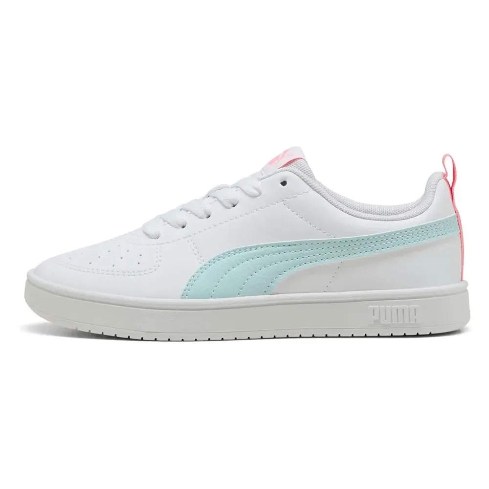 Детские кроссовки для девочек с синтетическим верхом Puma Rickie, White — фото 4
