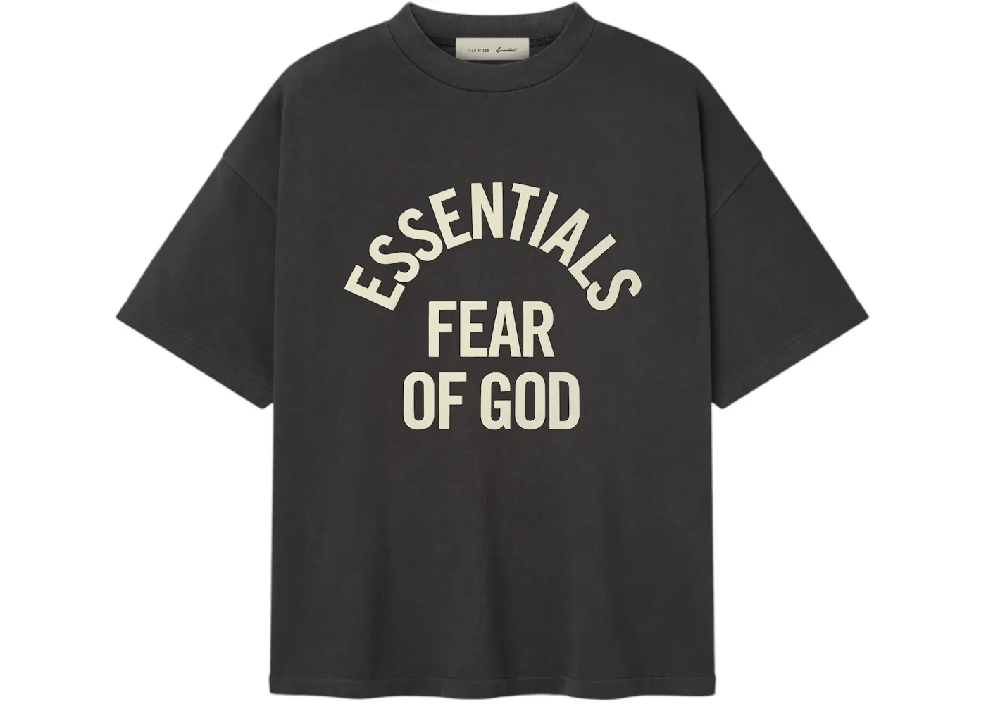 Мужская футболка с принтом Campus 90s Fear of God Essentials, Faded Black