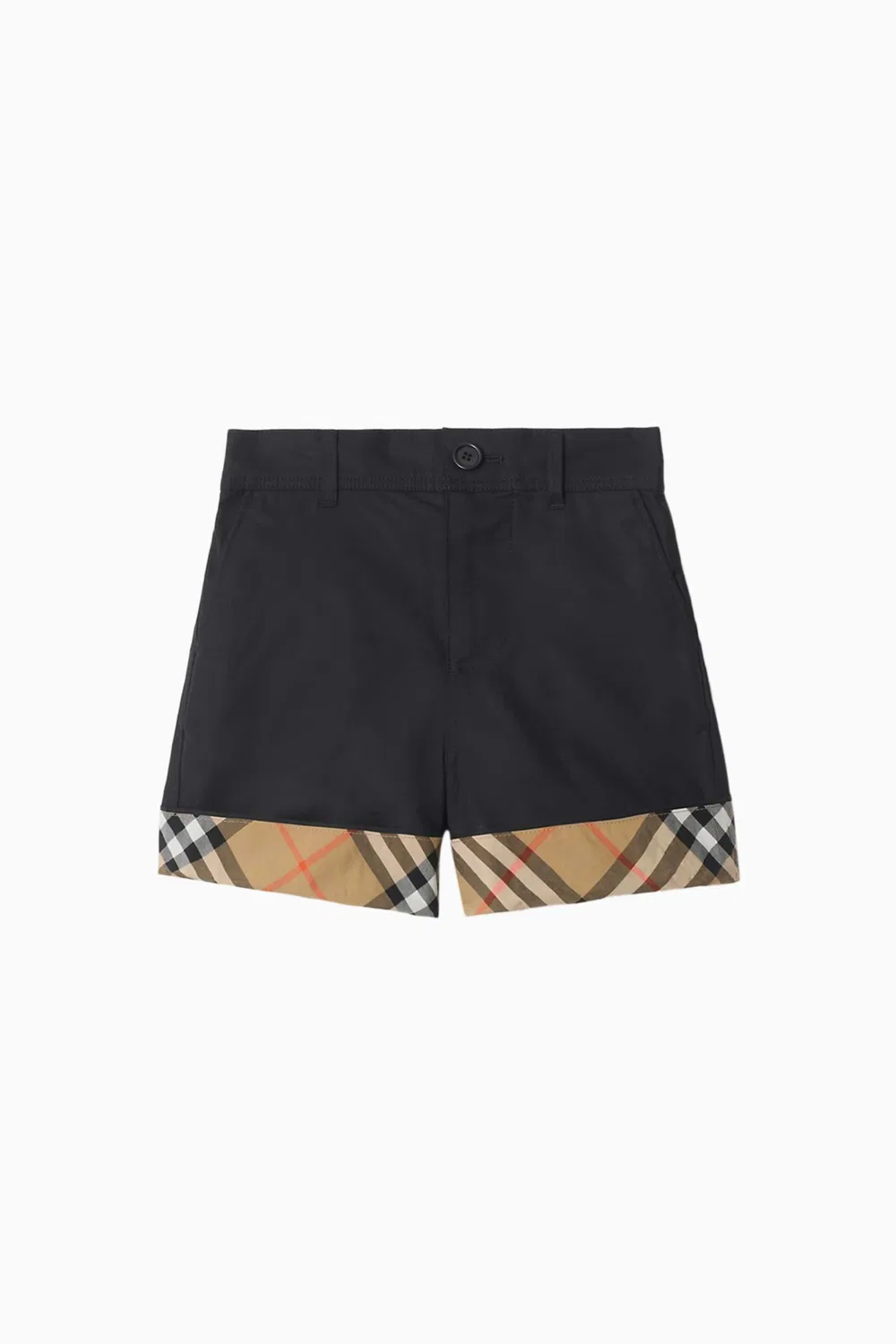 Шорты с отворотами хлопковые Burberry