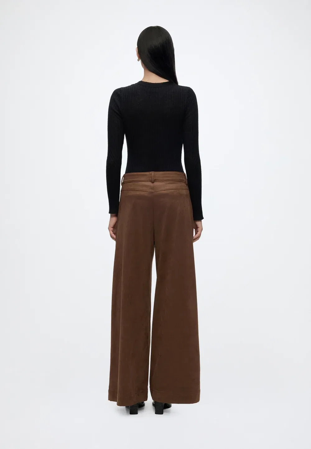 Такора - широкие штанины Boss, Medium Brown — фото 3