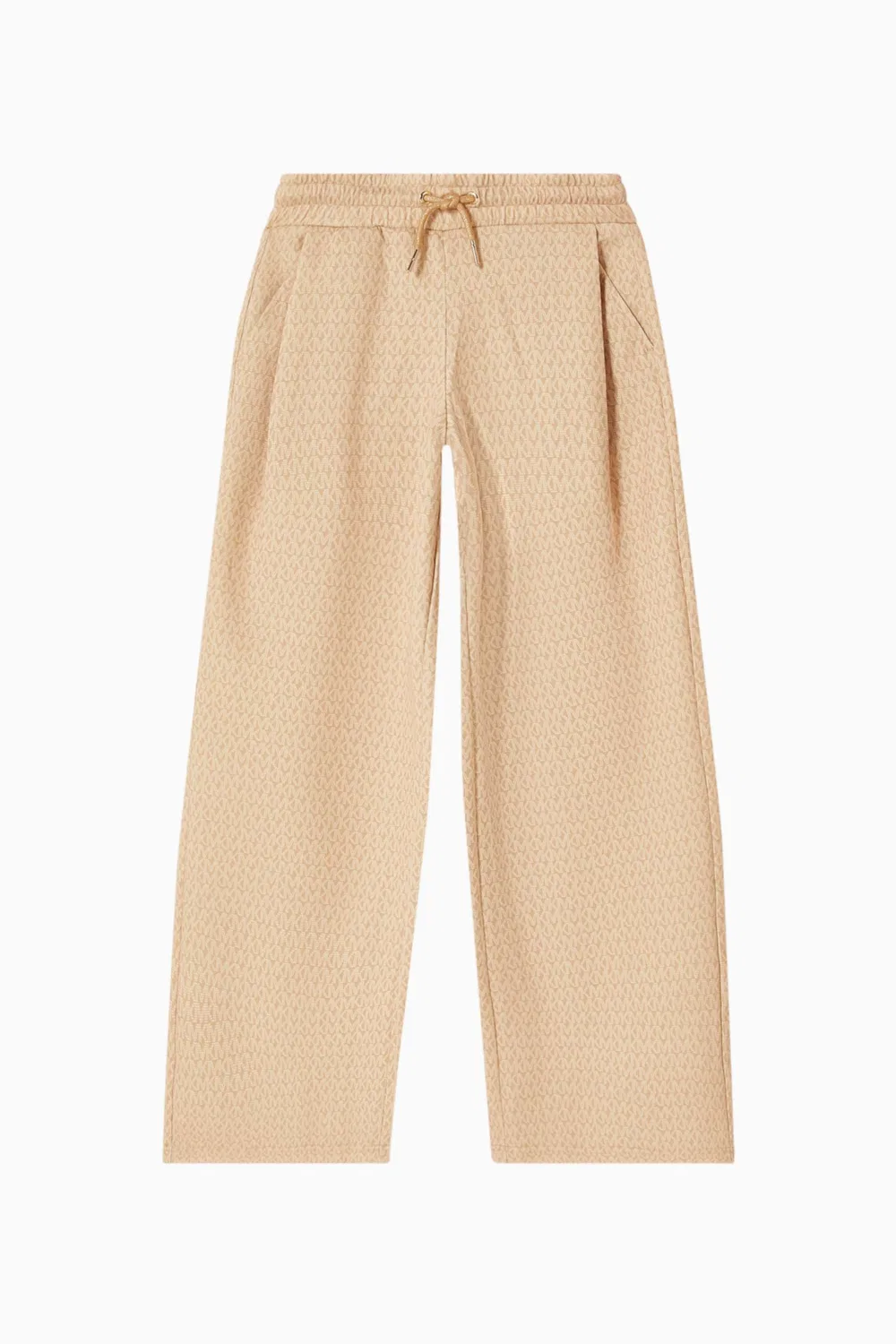 Брюки хлопковые с принтом-монограммой Michael Kors Kids
