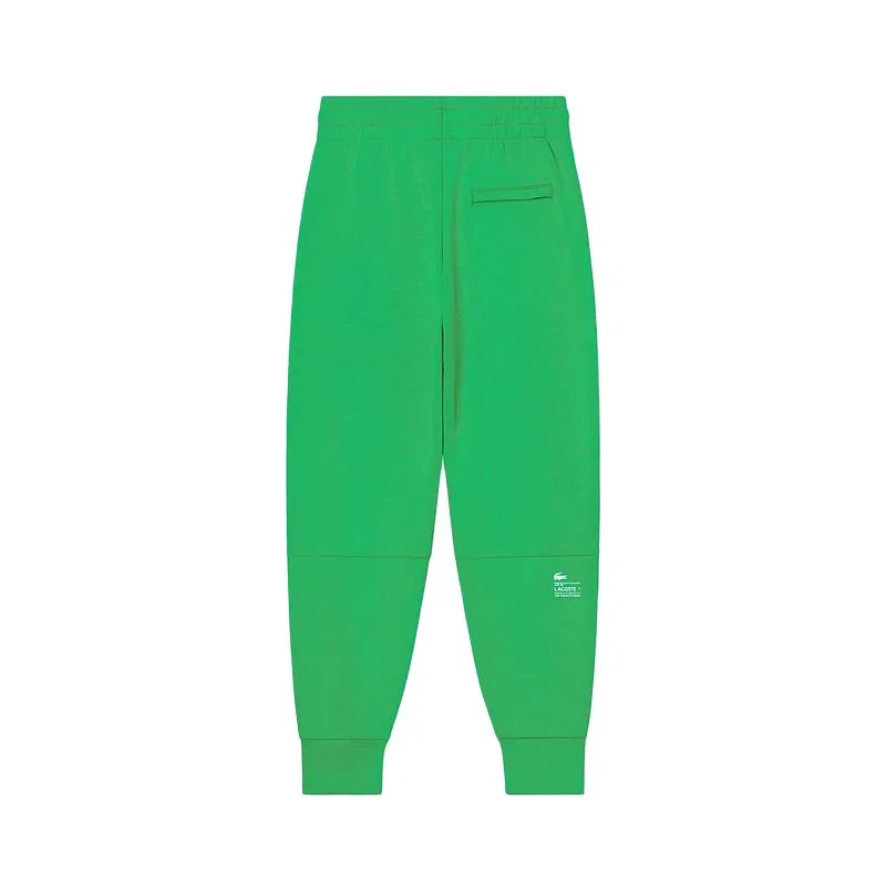 Женские спортивные брюки из трикотажа с брендом LACOSTE, Bamboo Rod Green — фото 3