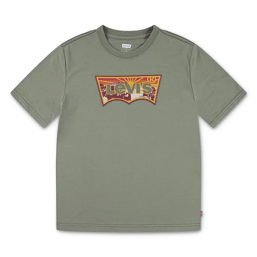 Футболка с коротким рукавом Sunrise Desert Levi's, зеленый