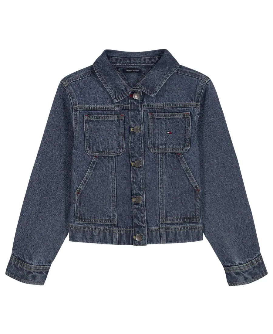 Джинсовая куртка с длинным рукавом Tommy Hilfiger, Deklab Wash