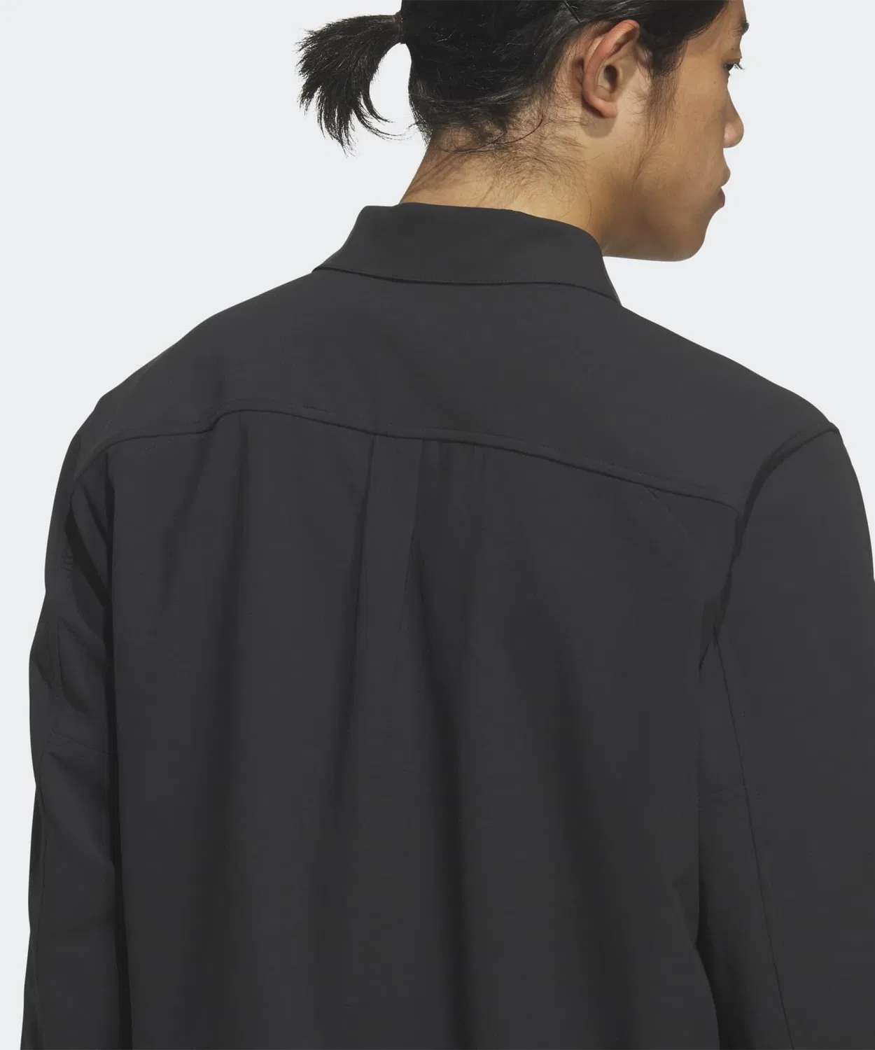 Мужская рубашка с длинным рукавомPremium Regular Fit Button Down Adidas, Black — фото 4