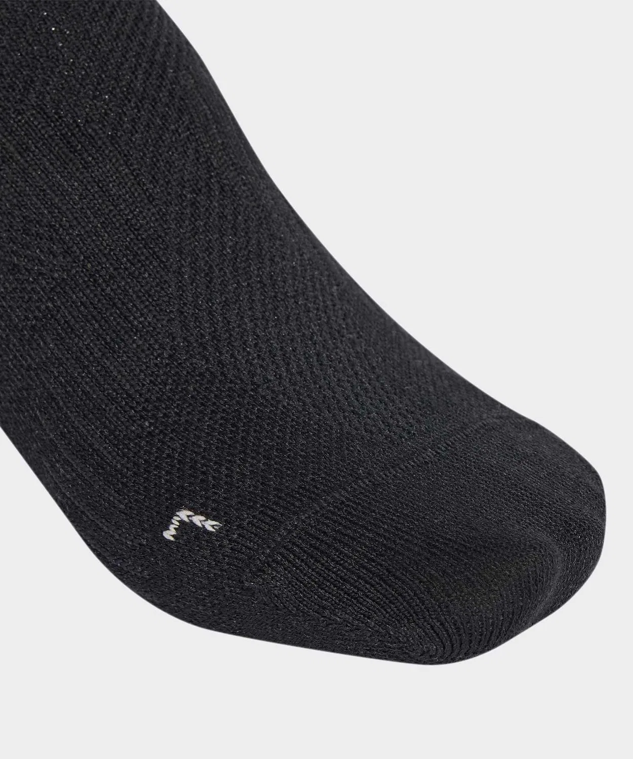 Мужские/Женские носки-крю с принтом, модель Running Message Adidas, Black — фото 3