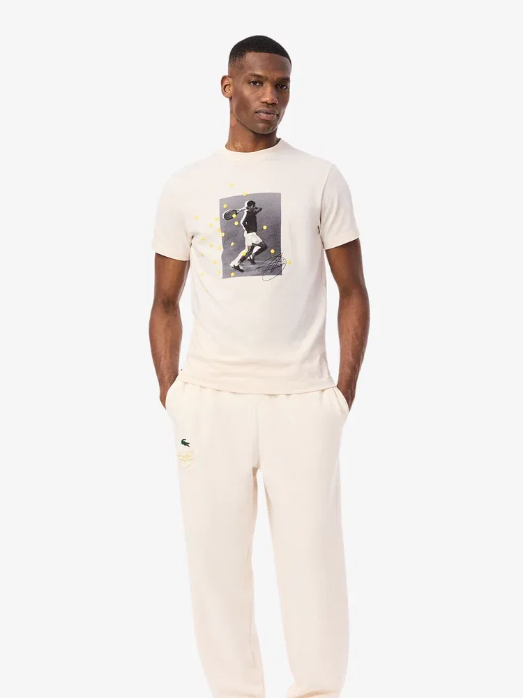 Спортивные брюки Novak Djokovic Trackpants LACOSTE, Ivory