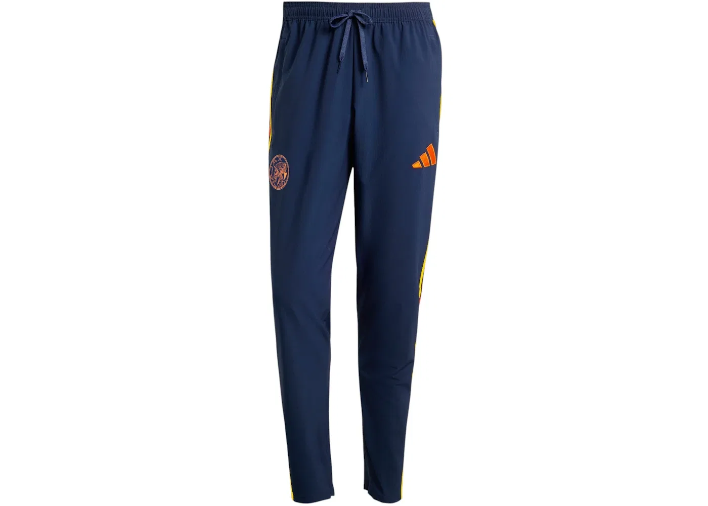 Мужские спортивные штаны с принтом Ajax Amsterdam Id&T Track Tracksuit Pants Adidas, Team Navy Blue