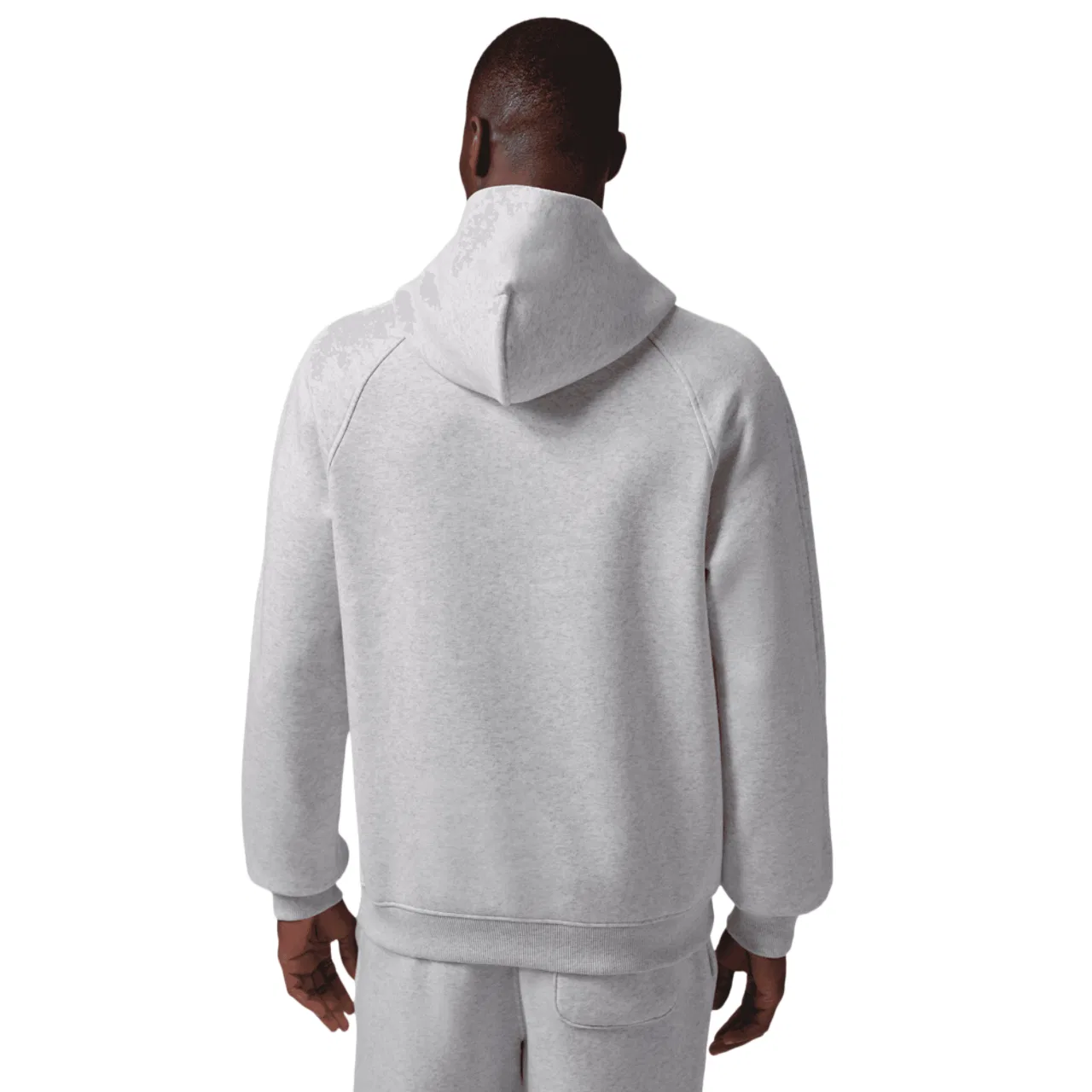Мужской худи с капюшоном из футера с принтом Jordan Brooklyn Statement Fleece, Jordan, Gray — фото 2