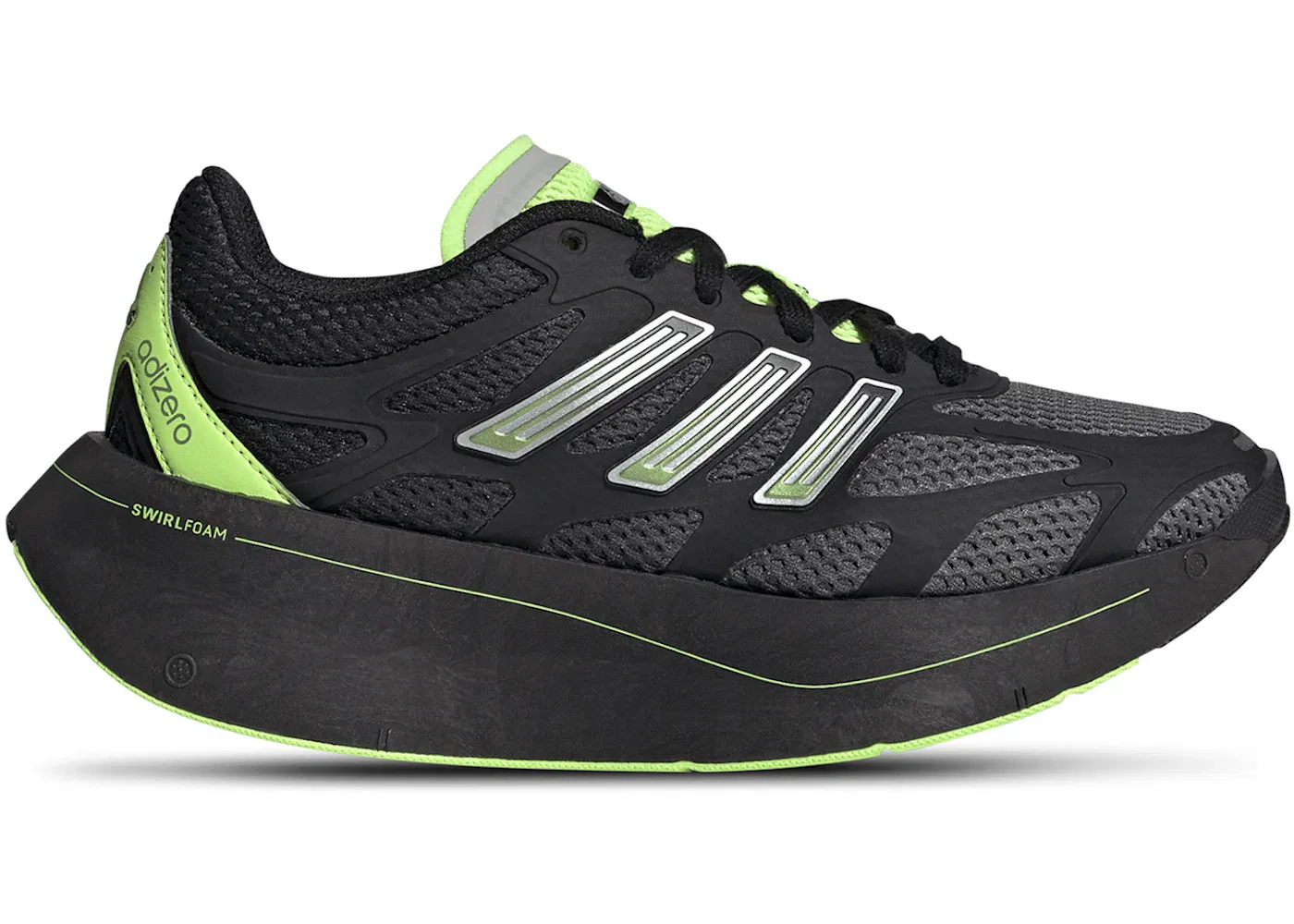 Детские кроссовки для бега Adizero Aruku Adidas, Core Black Core Black Signal Green