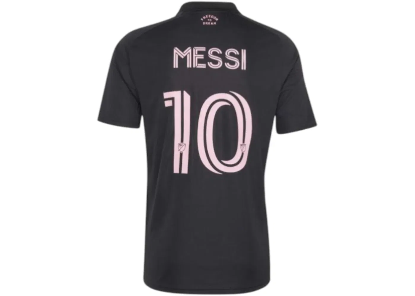Мужская футбольная джерси Messi Inter Miami Adidas, Black — фото 2