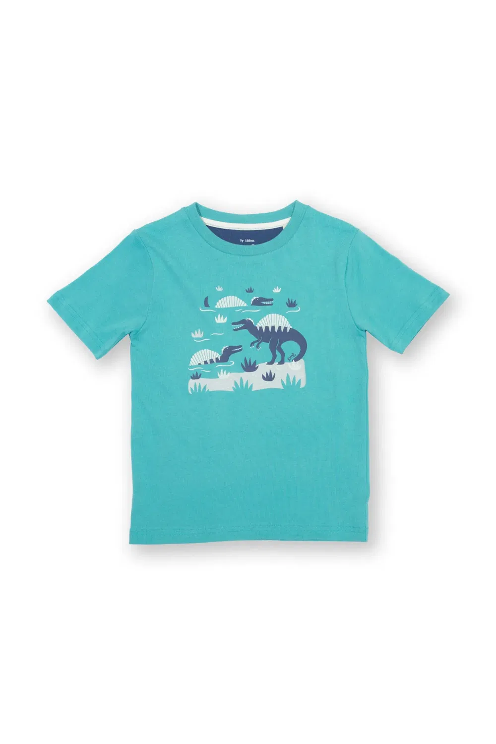 Футболка с принтом Spinosaurus Kite, Turquoise — фото 4