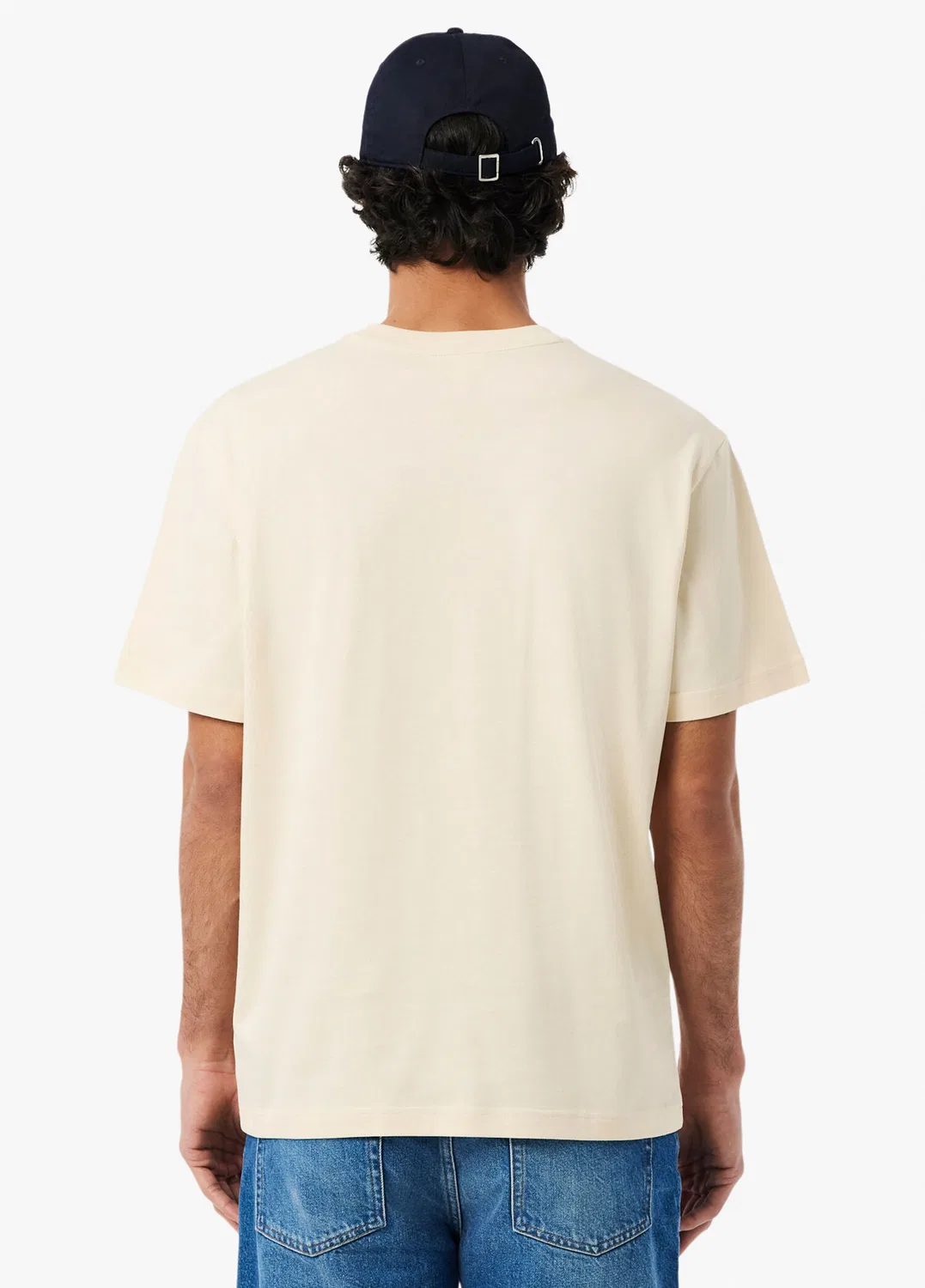 Футболка Classic Fit Lacoste, bej — фото 4