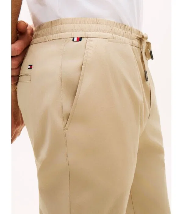 Мужские чиносы Slim Fit Tommy Hilfiger, бежевый — фото 4
