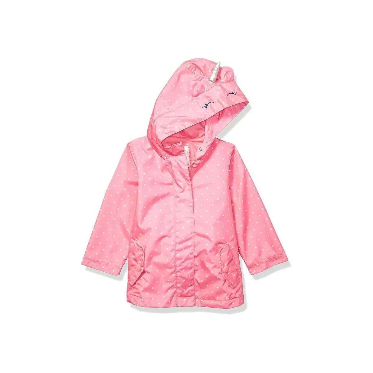 Детский дождевик для девочек стеганый Her Favorite Rainslicker Jacket Carter's, Unicorn Pink