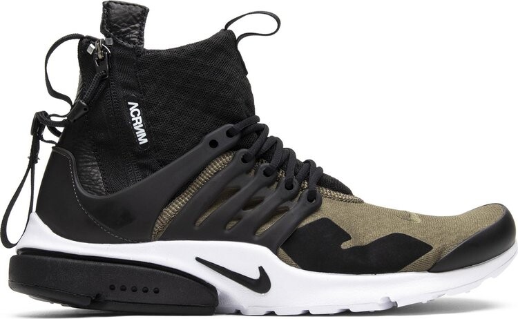 

Кроссовки Nike Acronym x Air Presto Mid 'Olive', зеленый, Зеленый;черный, Кроссовки Nike Acronym x Air Presto Mid 'Olive', зеленый