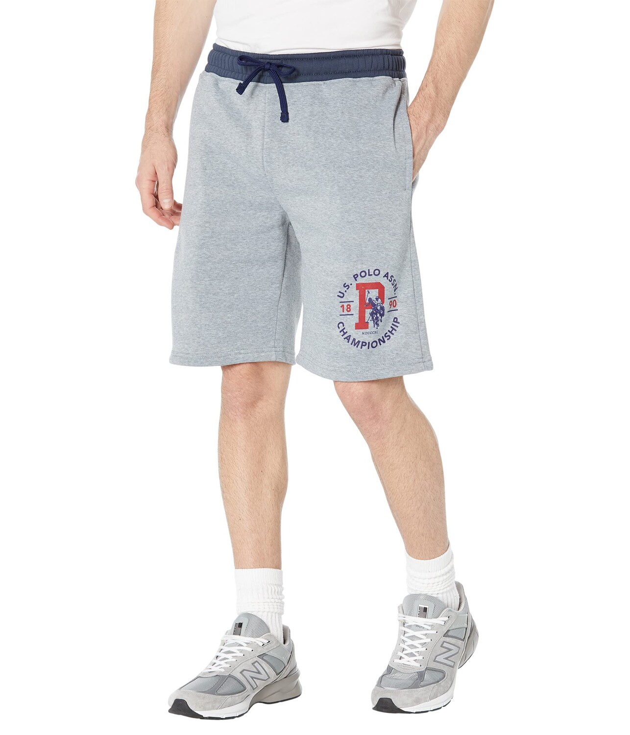 

Шорты U.S. POLO ASSN., Fleece Shorts w/ Contrast