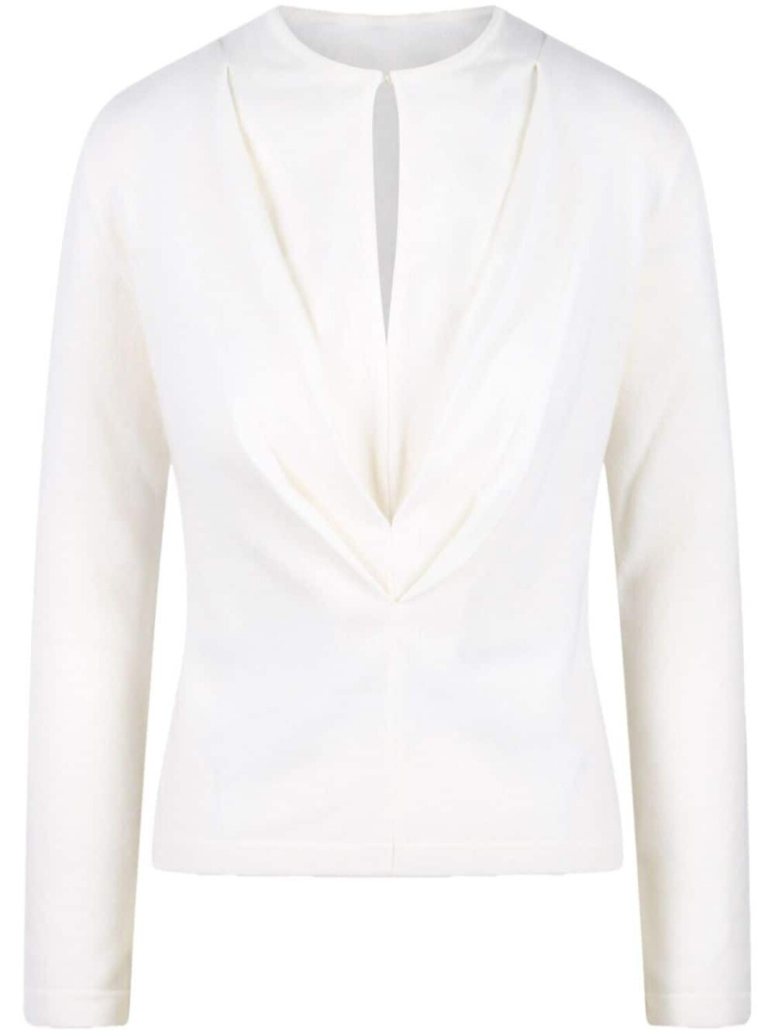 

Укороченный топ Alberta Ferretti, белый