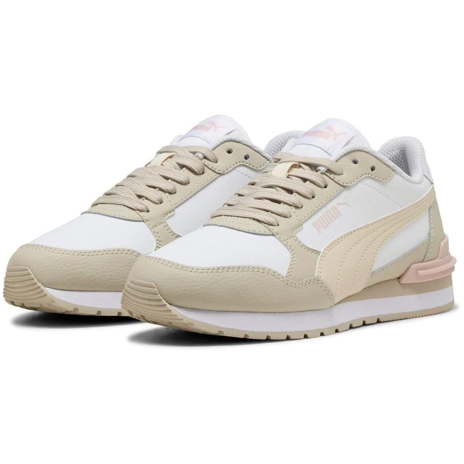 Детские кроссовки Puma St Runner V4 L Jr, Beige — фото 3