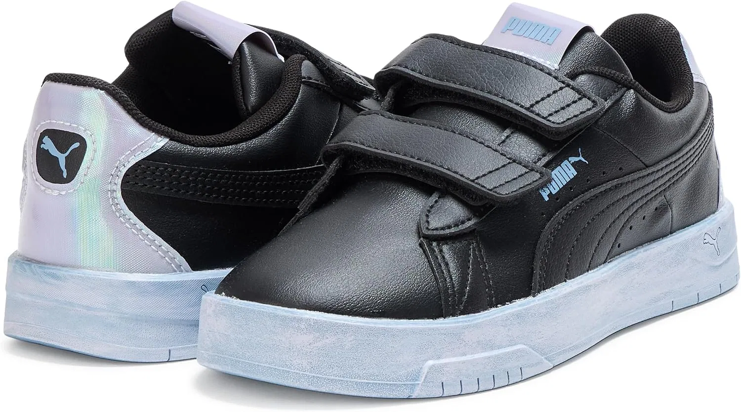 Детские кроссовки Jada Classic Space Belle V Ps PUMA, Puma Black-Lilac Crush-Cool Blue — фото 3