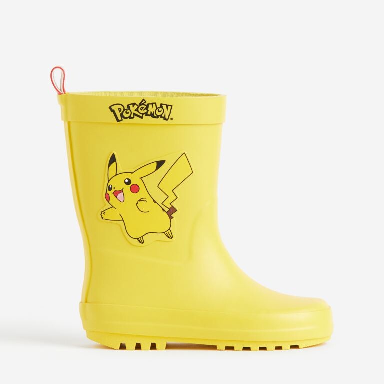 

Резиновые сапоги H&M x Pokémon Printed, желтый