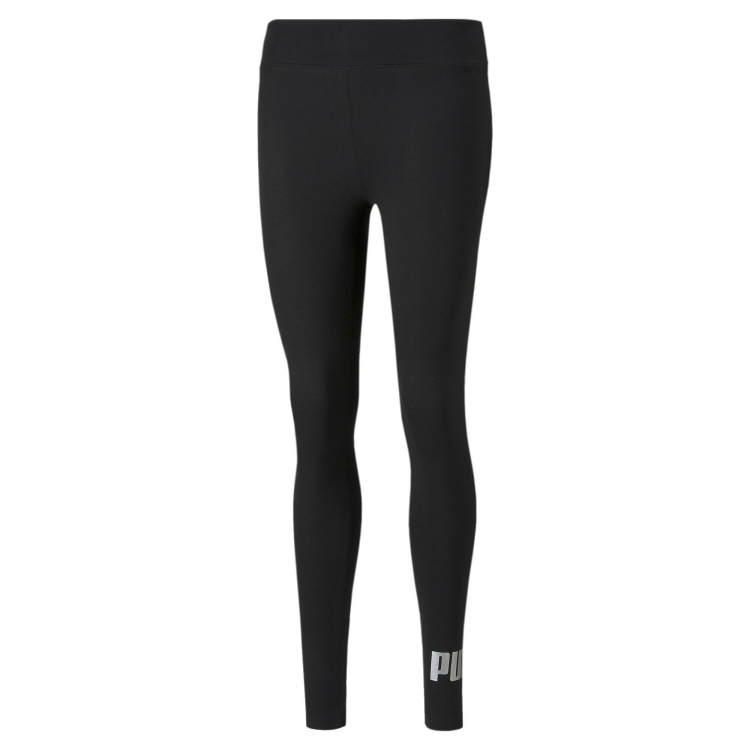 

Женские леггинсы с эффектом металлик Essentials+ PUMA, черное серебро