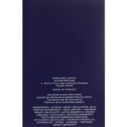 Lanvin Sport Homme Edt 100ml Vapo — фото 3