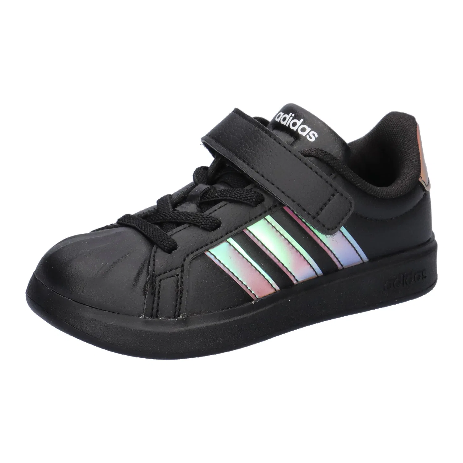 Детские кроссовки с закрытой пяткой Streettalk Adidas, Schwarz Weiss Schwarz