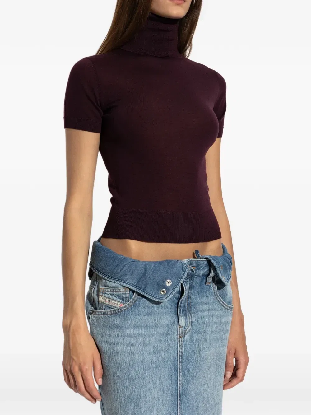 Водолазка с коротким рукавом Dsquared2, красный