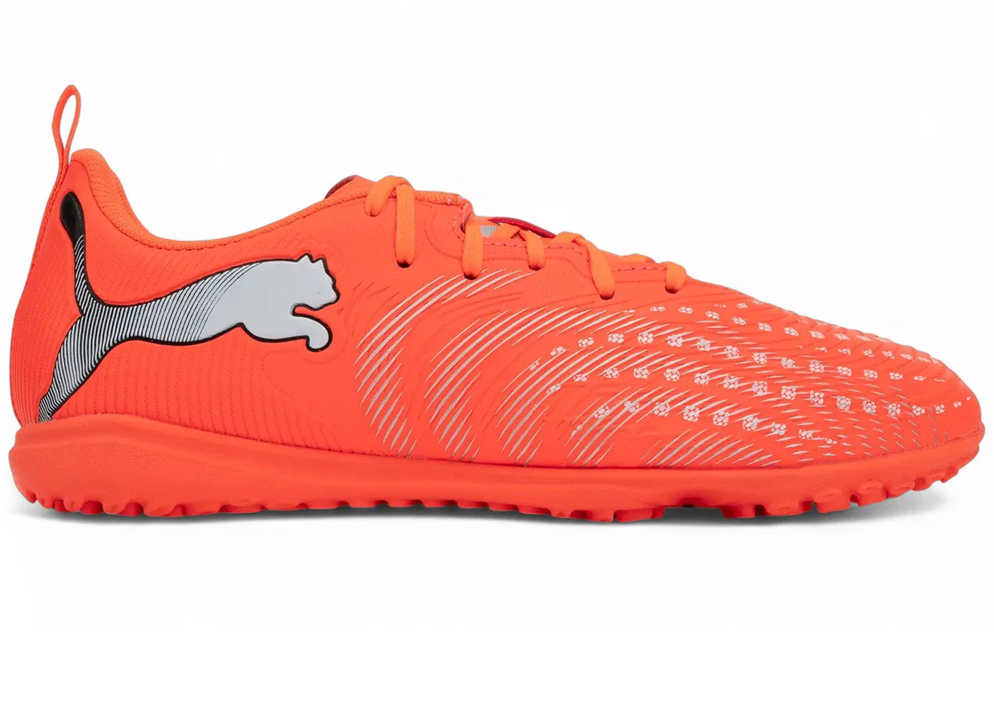 Детские кроссовки для активного отдыха Puma Future 9 Play TT Jr, Glowing Red Puma White Puma Black Puma Silver
