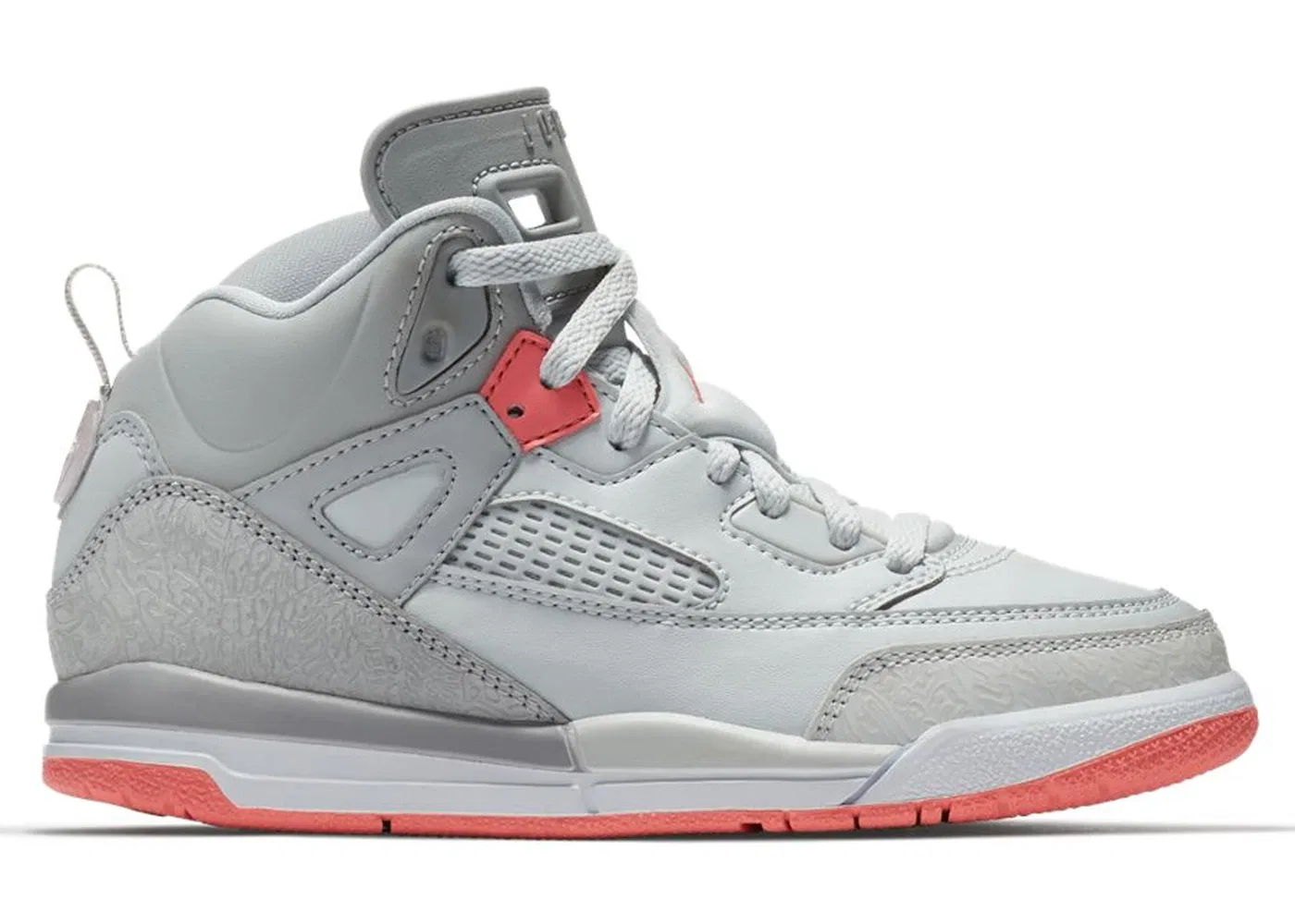 Детские кроссовки Lifestyle Jordan Spizike, Wolf Grey/Sun Blush-White
