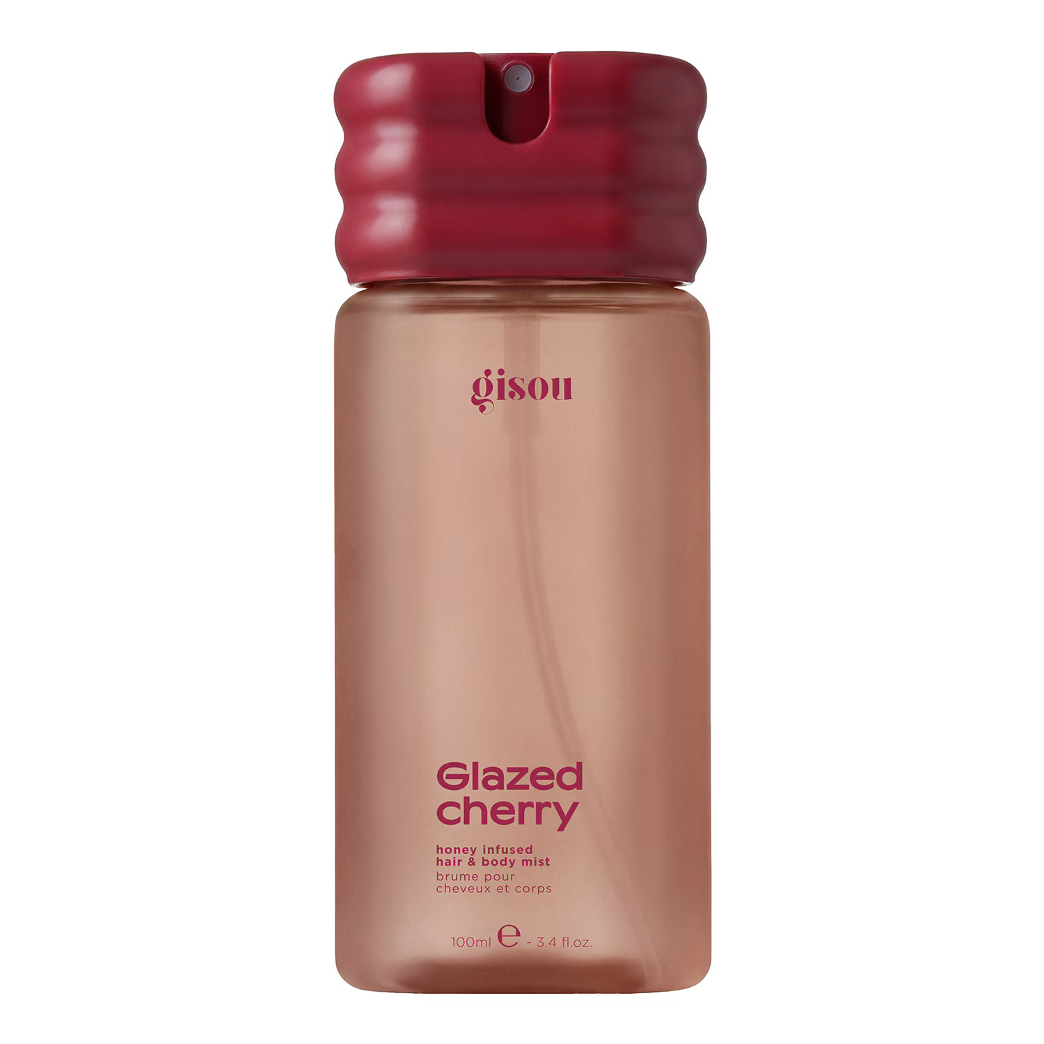 Увлажняющий спрей для волос и тела Gisou Honey Infused Hair and Body Mist, Glazed Cherry, 100 мл