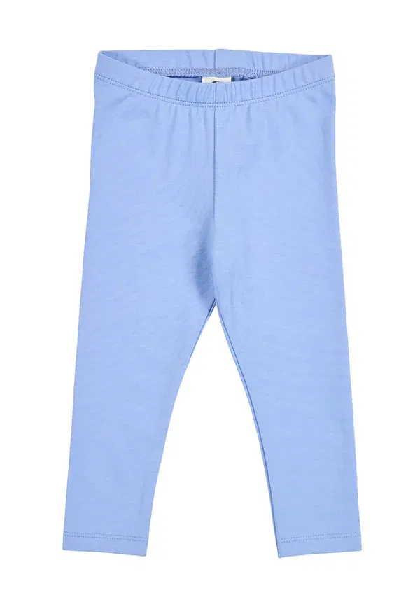 Леггинсы из хлопка с эластаном 2Pack Musli By Green Cotton, nectar-shell blue, голубой — фото 4