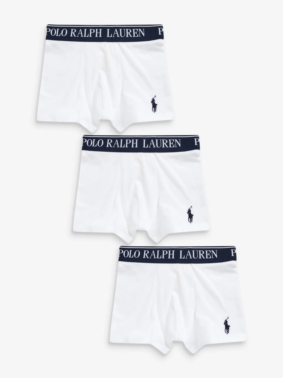 Боксеры 3 шт. Polo Ralph Lauren Белые