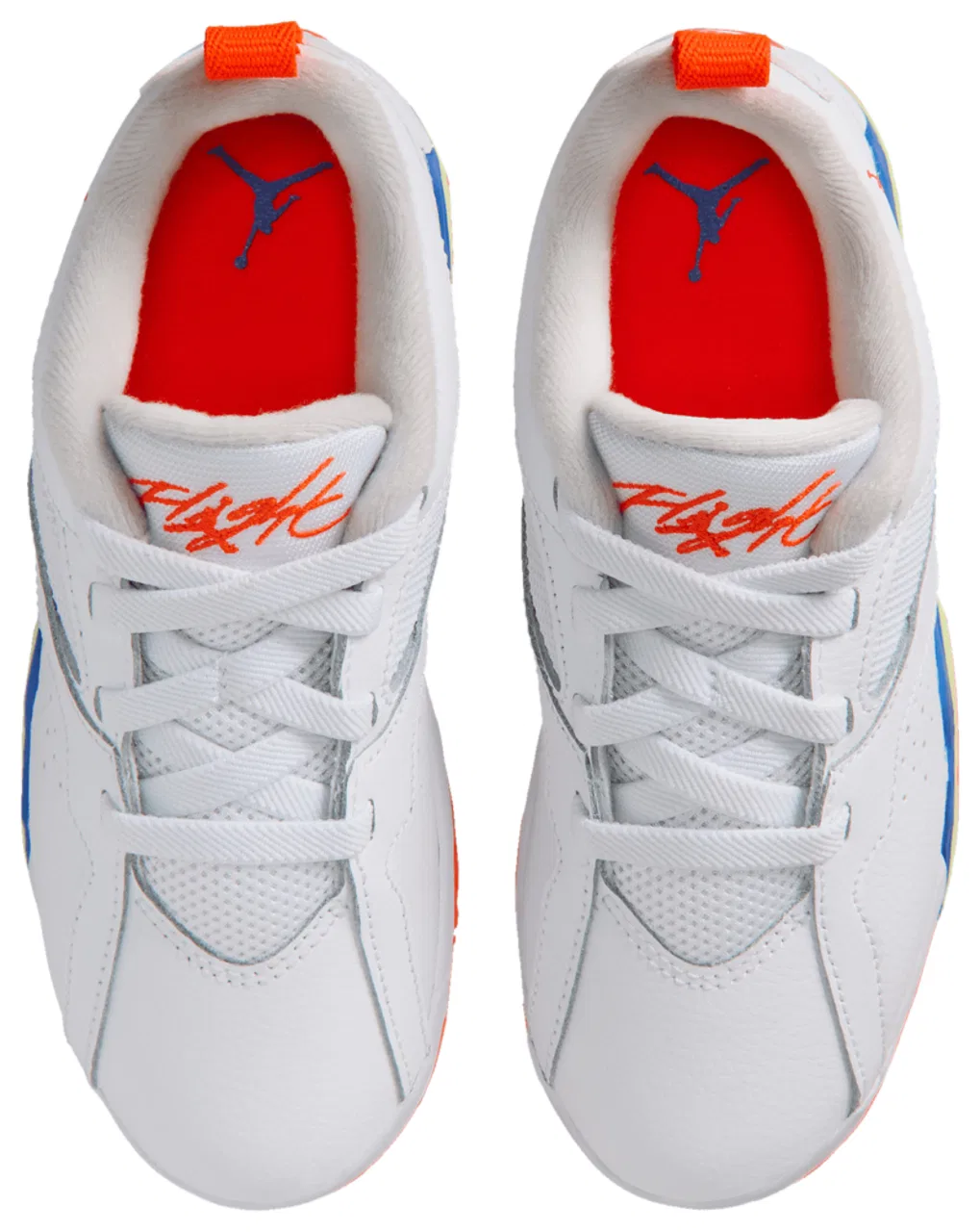 Детские баскетбольные кроссовки AJ 7 RM Jordan, красный/серый/белый — фото 4