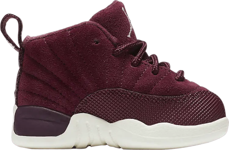 

Кроссовки Air Jordan 12 Retro TD Bordeaux, красный