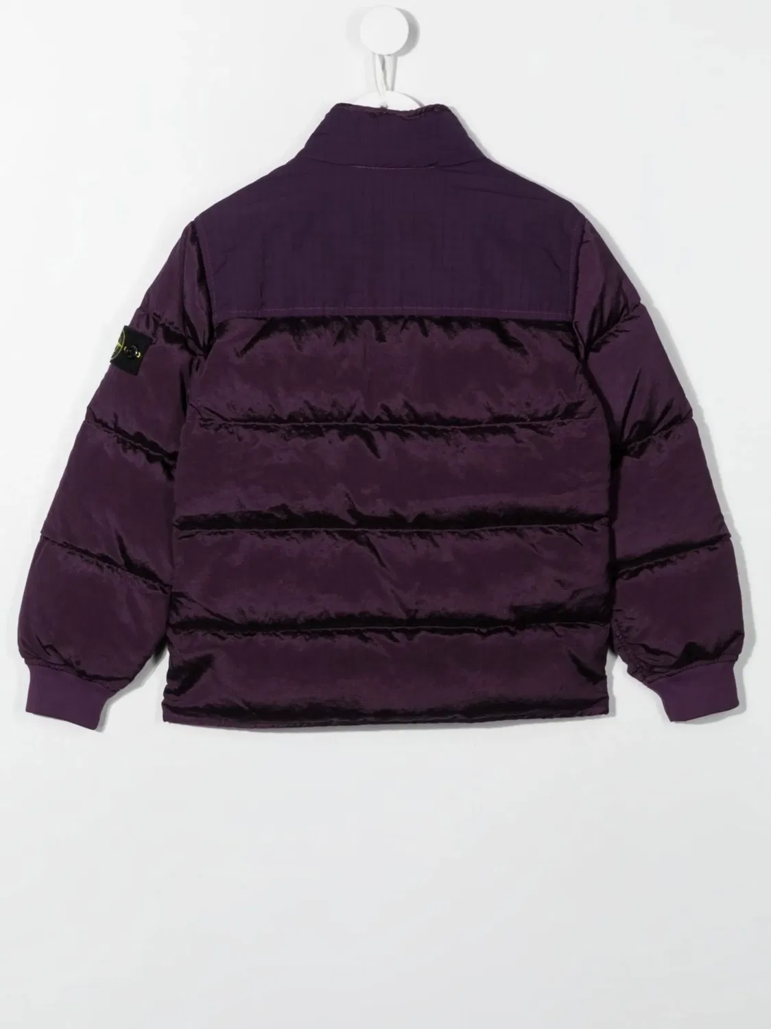 Утепленная куртка из пера и пухa Stone Island, фиолетовый