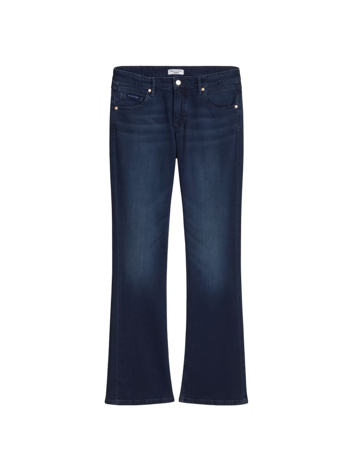 

Marc O'Polo DENIM Джинсы модели Nella, узкие, расклешенные, темно-синего цвета