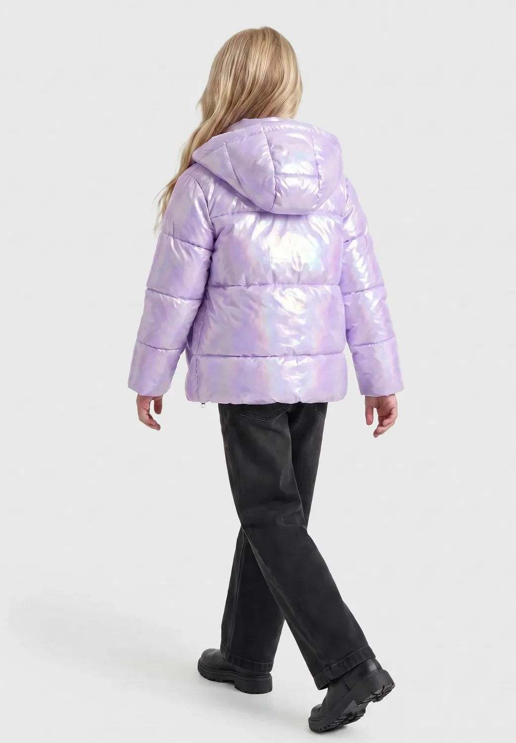 Пуховая куртка kogpearl-calina - зимняя куртка Only Girls, Purple Rose — фото 2
