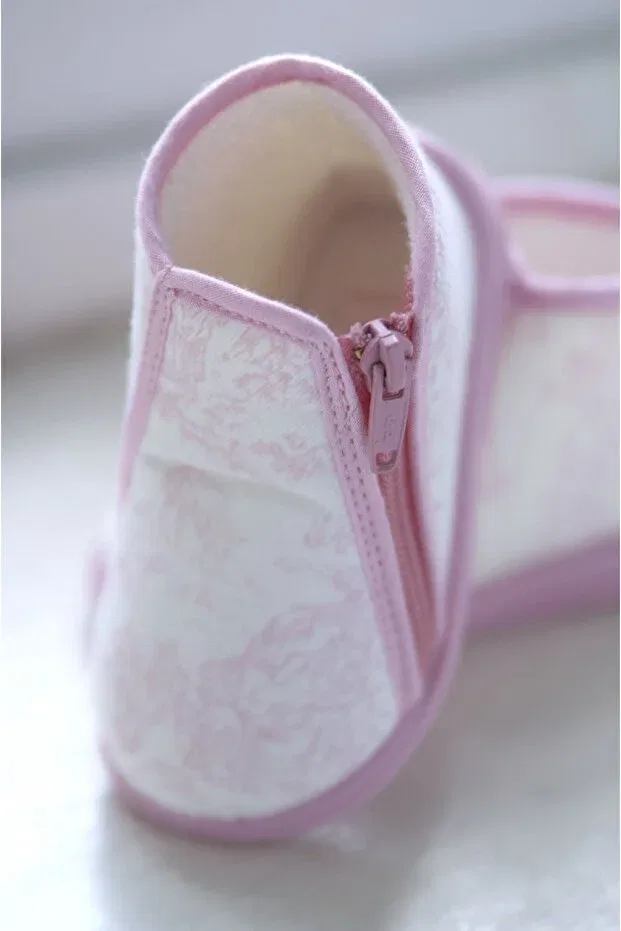 Детские пинетки для девочек с молнией Archimede, Pink