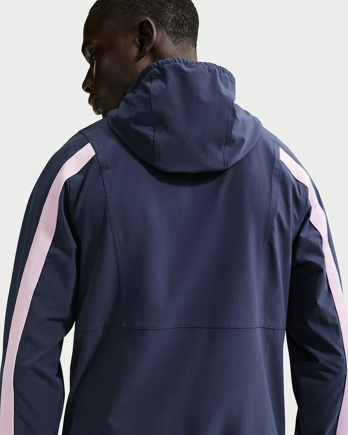 Мужская ветровка Nike Energy Repel Soccer Woven, Midnight Navy/Midnight Navy/Pink Foam/Pink Foam — фото 2