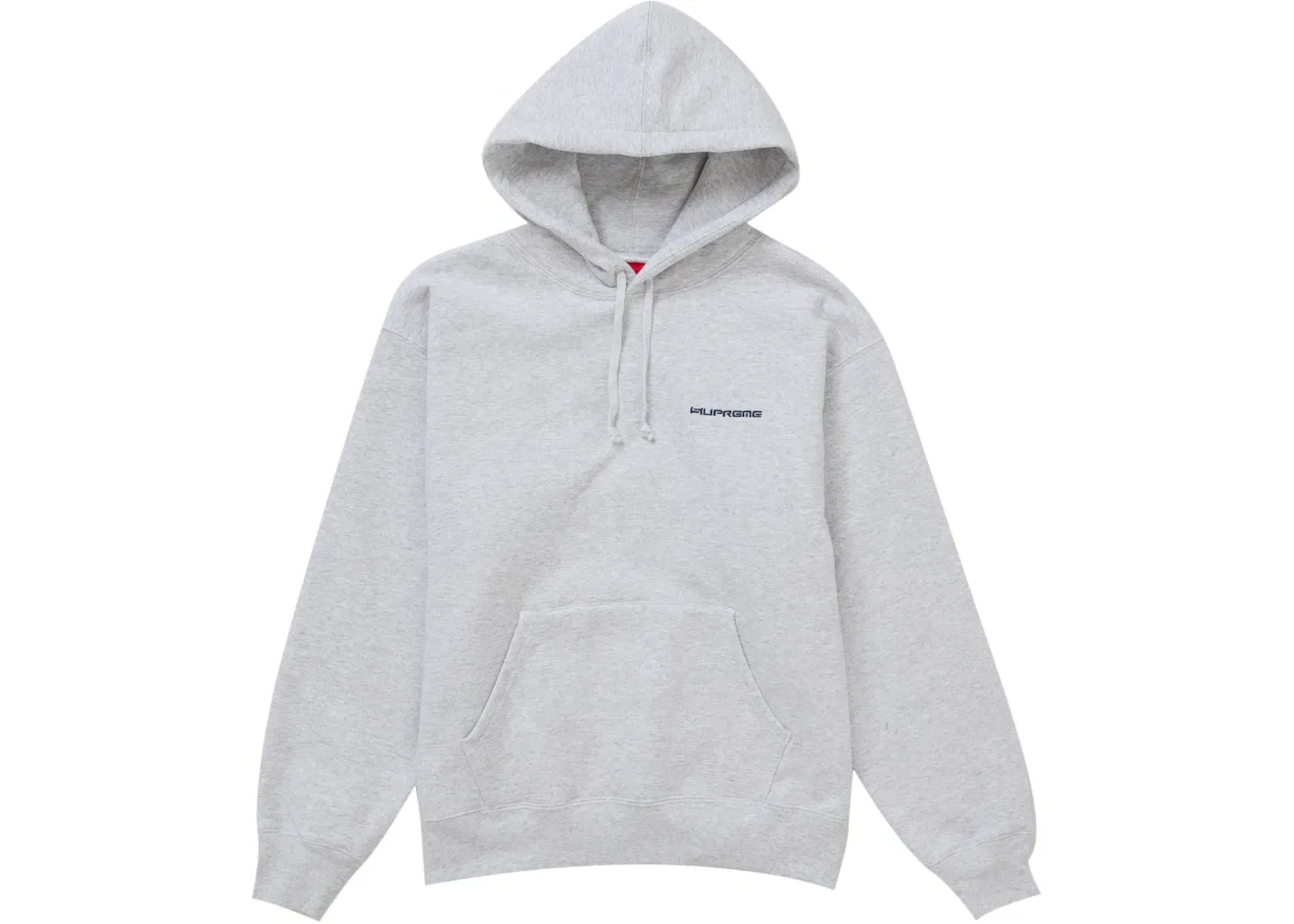 Мужское худи с капюшоном Supreme AOI Stacked Hooded Sweatshirt Supreme, Heather Grey — фото 2