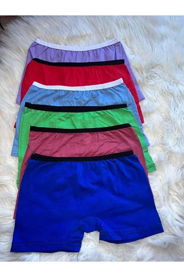 Детские боксеры для мальчиков с принтом 6-комплект Ebruli Butik06, Mixed Color