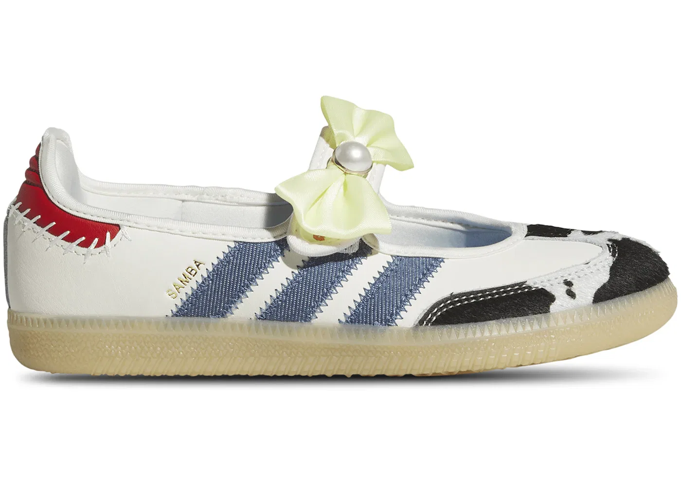 Детские кеды Lifestyle с принтом Toy Story Adidas Samba Jane, Off White/Core Black/Gum